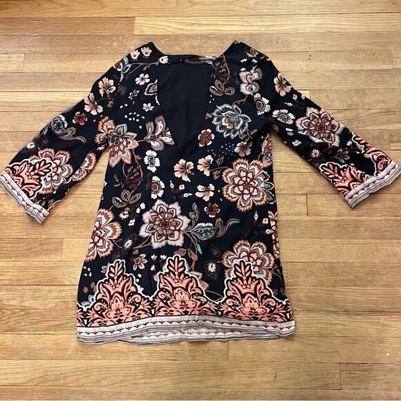 Ecote Floral Dress Size Small B2 - Picture 6 of 6